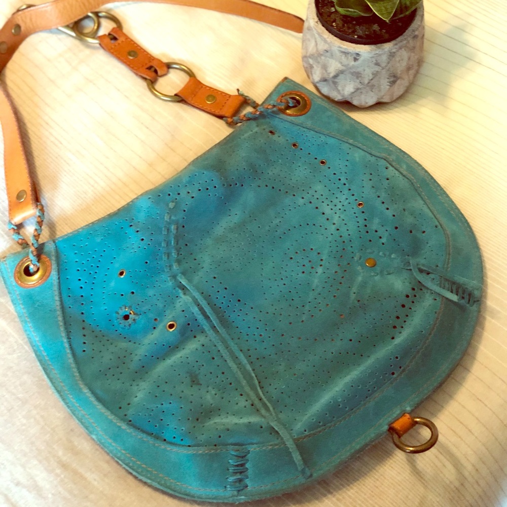 Lucky Brand Suede Bag